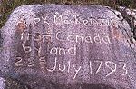 Alex MacKenzie Inscription 1793 - Week 29: July 16th thru 22nd