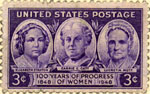 Progress of Women commerative stamp - 1948 - Week 43: October 22nd thru 28th