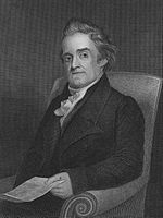 Noah Webster - engraving c 1820s - Week 15