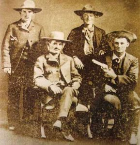 Sam Bass Gang Photo - Sam Bass Gang