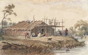 Dakota Summer Lodge (1846-48) - Dakota War - 1862